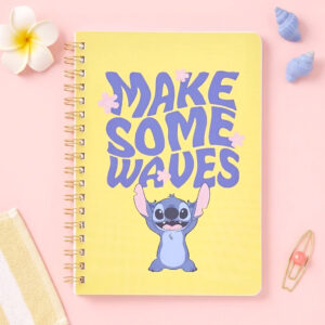 Stitch Make Some Waves Notebook