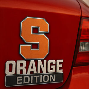 Syracuse Orange Car Name Badge Emblem