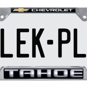 Tahoe Chevy Open 2026 License Plate Frame