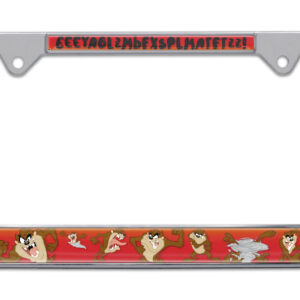 Tasmanian Devil 2026 License Plate Frame