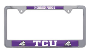 TCU Horned Frog 2026 License Plate Frame