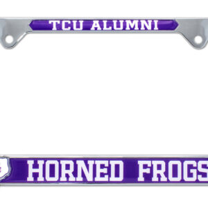 TCU Alumni 2026 License Plate Frame