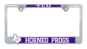 TCU Horned Frogs 2026 License Plate Frame