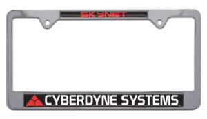Terminator Cyberdyne Full Frame 2026 License Plate Frame