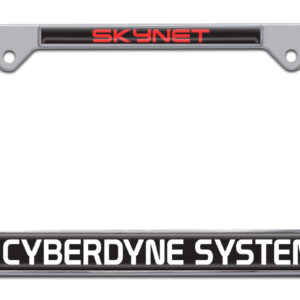 Terminator Cyberdyne Full Frame 2026 License Plate Frame
