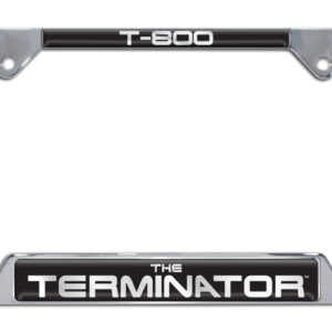Terminator T-800 Shiny Open Corners 2026 License Plate Frame