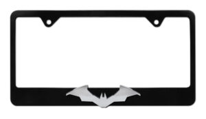 The Batman Movie Black 2026 License Plate Frame