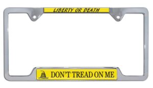 Don't Tread on Me 2026 License Plate Frame