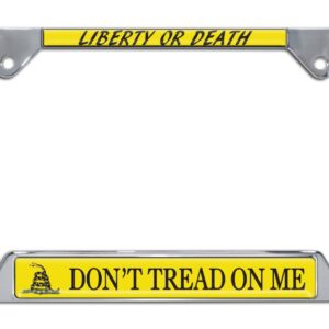 Don't Tread on Me 2026 License Plate Frame