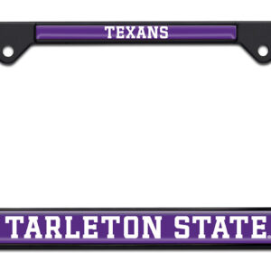 Tarleton State Texans Black 2026 License Plate Frame
