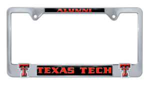 Texas Tech Alumni 2026 License Plate Frame