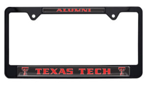 Texas Tech Alumni Black 2026 License Plate Frame