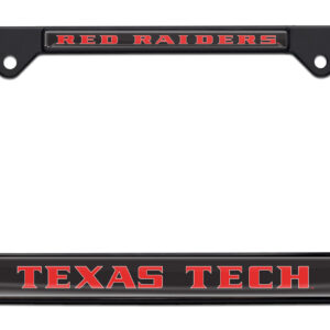 Texas Tech Red Raiders Black 2026 License Plate Frame