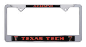 Texas Tech Alumni 2026 License Plate Frame