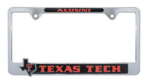 Texas Tech Alumni Texas 2026 License Plate Frame