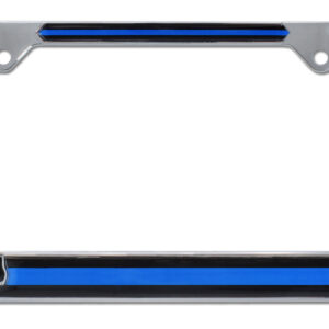 Texas Blue Ribbon Police Flag 2026 License Plate Frame