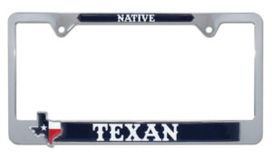 Native Texan 2026 License Plate Frame