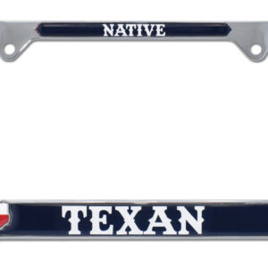 Native Texan 2026 License Plate Frame