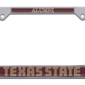 Texas State Alumni 2026 License Plate Frame