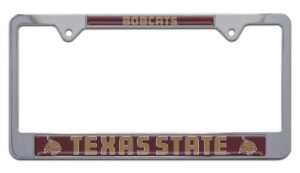 Texas State Bobcats 2026 License Plate Frame