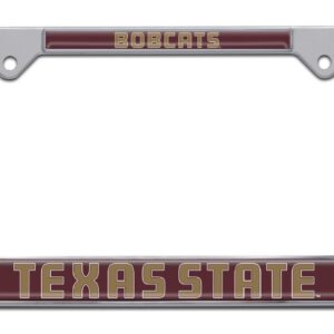 Texas State Bobcats 2026 License Plate Frame