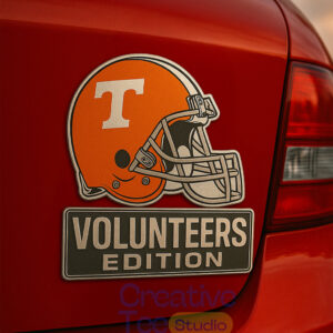 Tennessee Volunteers Car Name Badge Emblem