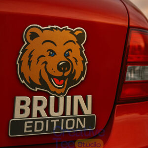 UCLA Bruins Car Name Badge Emblem