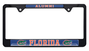 University of Florida Alumni Black 2026 License Plate Frame