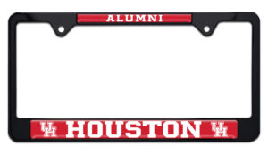 University of Houston Alumni Black 2026 License Plate Frame