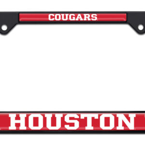 University of Houston Cougars Black 2026 License Plate Frame