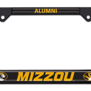 Mizzou Alumni Black 2026 License Plate Frame