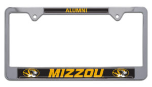 Mizzou Alumni 2026 License Plate Frame