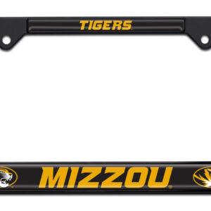 Mizzou Black 2026 License Plate Frame