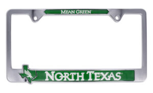 University of North Texas Mean Green 2026 License Plate Frame