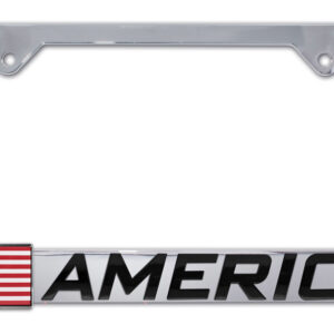 American Flag 2026 License Plate Frame