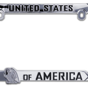 USA Flag 2026 License Plate Frame