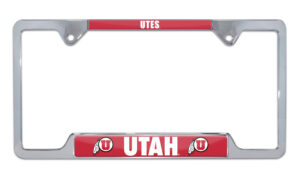 University of Utah Utes 2026 License Plate Frame