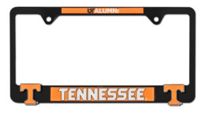 Tennessee Alumni Black 2026 License Plate Frame