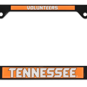 Tennessee Volunteers Black 2026 License Plate Frame
