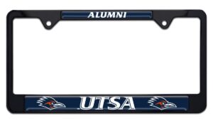 UT San Antonio Alumni Black 2026 License Plate Frame