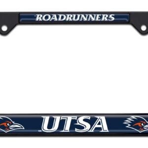 UT San Antonio Roadrunners Black 2026 License Plate Frame