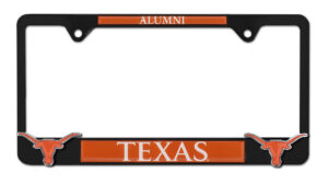 University of Texas Alumni Black 2026 License Plate Frame