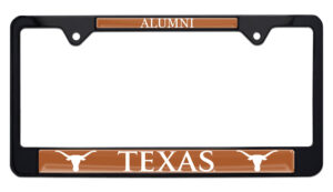 University of Texas Alumni Black 2026 License Plate Frame