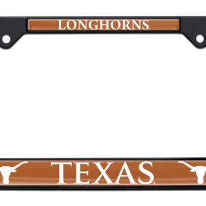 University of Texas Longhorn Black 2026 License Plate Frame