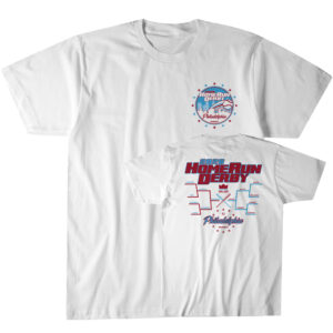 Unisex 2026 Home Run Derby Bracket Graphic Shirt for Baseball Fans