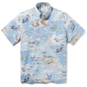 Unisex Air Force Flyin Blue 2026 Hawaiian Shirt for Military Aviation Fans