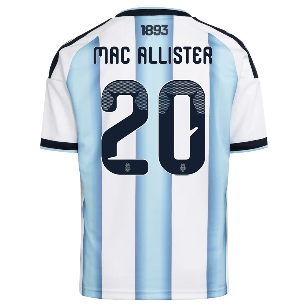 Unisex Alexis Mac Allister Argentina National Team 2026 Home Stadium Soccer Jersey for Soccer Fans 3 Unisex Alexis Mac Allister Argentina National Team 2026 Home Stadium Soccer Jersey for Soccer Fans - Image 3