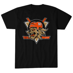 Unisex Anaheim Ducks Leo Carlsson Lion Graphic Shirt for Hockey Fans