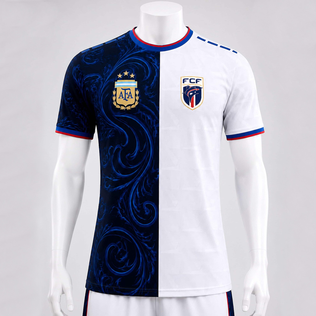 Custom Name and Number Argentina x Cape Verde Global Soccer Event 2026 Graphic Shirt for Soccer Fans 2 Custom Name and Number Argentina x Cape Verde Global Soccer Event 2026 Graphic Shirt for Soccer Fans - Image 2