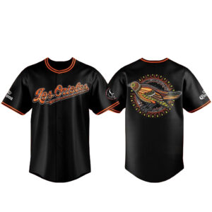 Unisex Baltimore Orioles Hispanic Heritage Game Night 2026 Graphic Baseball Jersey for Baseball Fans